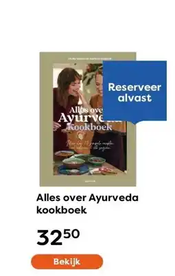 The Read Shop Alles over Ayurveda kookboek aanbieding