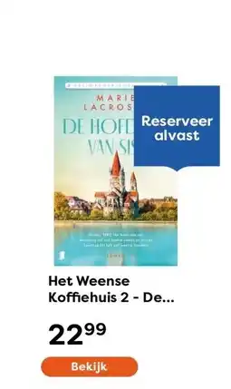 The Read Shop Het Weense Koffiehuis 2 - De hofdame van Sisi aanbieding