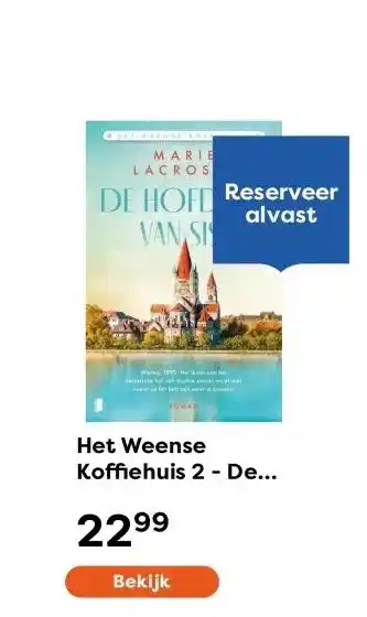 The Read Shop Het Weense Koffiehuis 2 - De hofdame van Sisi aanbieding