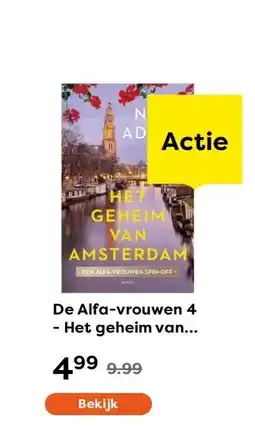 The Read Shop De Alfa-vrouwen 4 - Het geheim van Amsterdam aanbieding
