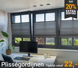 Raamdecoratie.com Plisségordijnen aanbieding