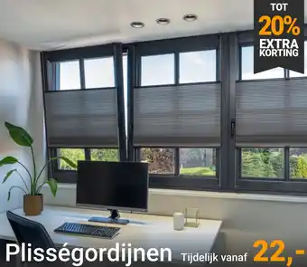 Raamdecoratie.com Plisségordijnen aanbieding