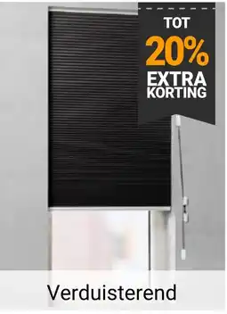 Raamdecoratie.com Verduisterend aanbieding