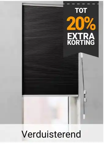 Raamdecoratie.com Verduisterend aanbieding