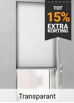 Raamdecoratie.com Transparant aanbieding