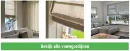 Raamdecoratie.com Bekijk alle vouwgordijnen aanbieding