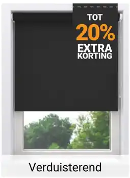 Raamdecoratie.com Verduisterend aanbieding