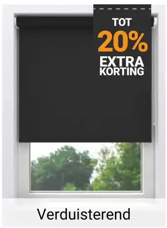 Raamdecoratie.com Verduisterend aanbieding