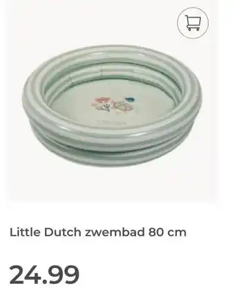 Prenatal Little Dutch zwembad 80 cm aanbieding
