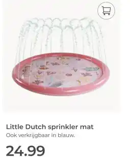Prenatal Little Dutch sprinkler mat aanbieding