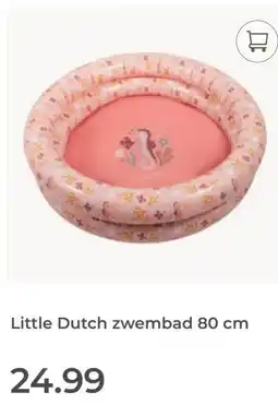 Prenatal Little Dutch zwembad 80 cm aanbieding