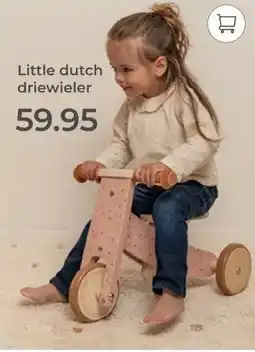 Prenatal Little dutch driewieler aanbieding
