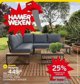 Praxis CENTRAL PARK LOUNGESET SCALEA aanbieding