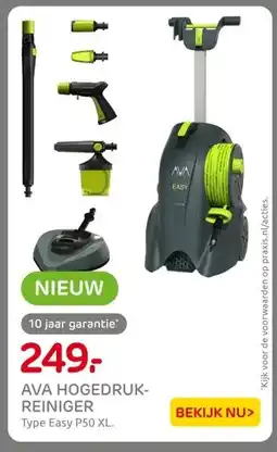 Praxis AVA HOGEDRUK- REINIGER aanbieding