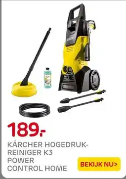Praxis KÄRCHER HOGEDRUK- REINIGER K3 POWER CONTROL HOME aanbieding