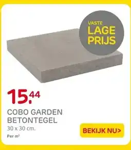 Praxis COBO GARDEN BETONTEGEL aanbieding