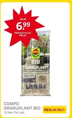 Praxis COMPO GRANUPLANT BIO aanbieding