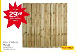 Praxis TUINSCHERM MULTI aanbieding
