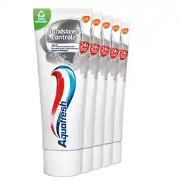 Plein.nl 6x Aquafresh Tandpasta Tandsteen aanbieding