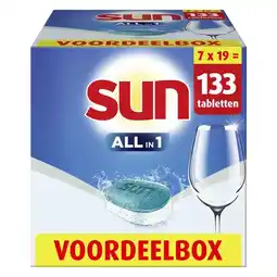 Plein.nl 7x Sun Vaatwastabletten All-in-1 aanbieding