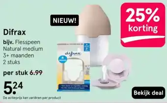 Etos Difrax aanbieding