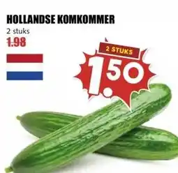 MCD Supermarkt HOLLANDSE KOMKOMMER aanbieding