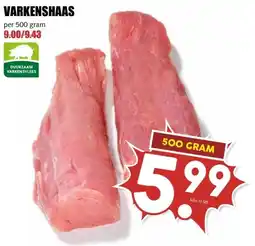 MCD Supermarkt VARKENSHAAS aanbieding