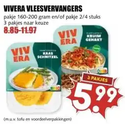 MCD Supermarkt VIVERA VLEESVERVANGERS aanbieding