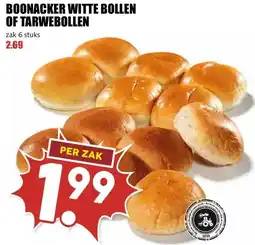 MCD Supermarkt BOONACKER WITTE BOLLEN OF TARWEBOLLEN aanbieding