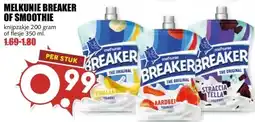 MCD Supermarkt MELKUNIE BREAKER OF SMOOTHIE aanbieding
