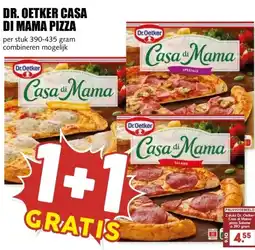 MCD Supermarkt DR. OETKER CASA DI MAMA PIZZA aanbieding