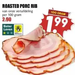 MCD Supermarkt ROASTED PORC RIB aanbieding