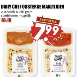 MCD Supermarkt DAILY CHEF OOSTERSE MAALTIJDEN aanbieding