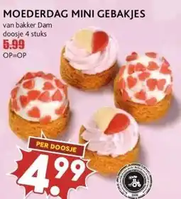 MCD Supermarkt MOEDERDAG MINI GEBAKJES aanbieding