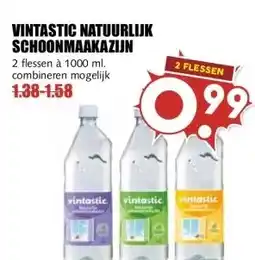 MCD Supermarkt VINTASTIC NATUURLIJK SCHOONMAAKAZIJN aanbieding