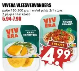 MCD Supermarkt VIVERA VLEESVERVANGERS aanbieding