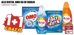 MCD Supermarkt ALLE BIOTEX, OMO EN/OF ROBIJN aanbieding