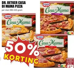 MCD Supermarkt DR. OETKER CASA DI MAMA PIZZA aanbieding