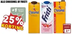 MCD Supermarkt ALLE CHOCOMEL OF FRISTI aanbieding
