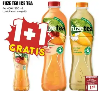 MCD Supermarkt FUZE TEA ICE TEA aanbieding