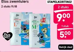 Etos Etos zwemluiers aanbieding