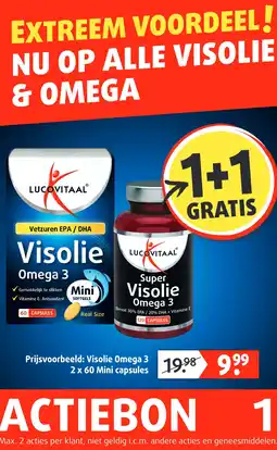 Lucovitaal VISOLIE & OMEGA aanbieding