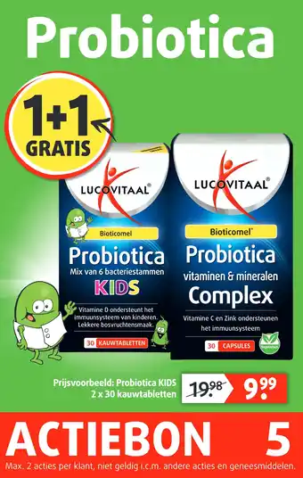 Lucovitaal Probiotica aanbieding