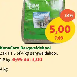 Maxi Zoo KonaCorn Bergweidehooi aanbieding