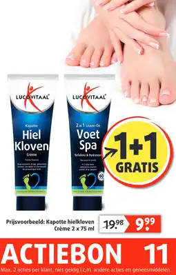 Lucovitaal Kapotte hielkloven Crème aanbieding