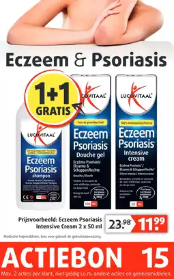 Lucovitaal Eczeem & Psoriasis aanbieding