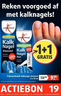 Lucovitaal Reken voorgoed af met kalknaqels! aanbieding