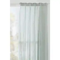 Leen Bakker Gordijn Viola - grijsgroen - 140x280 cm (1 stuk) aanbieding