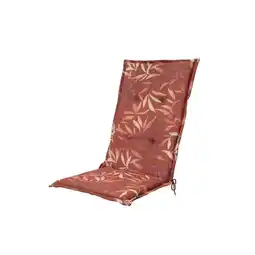 Leen Bakker Terrasstoelkussen Hoya - terra - 120x50 cm aanbieding