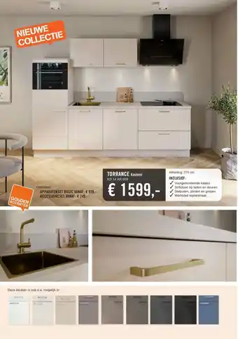 Keukendepot TORRANCE Kashmir aanbieding